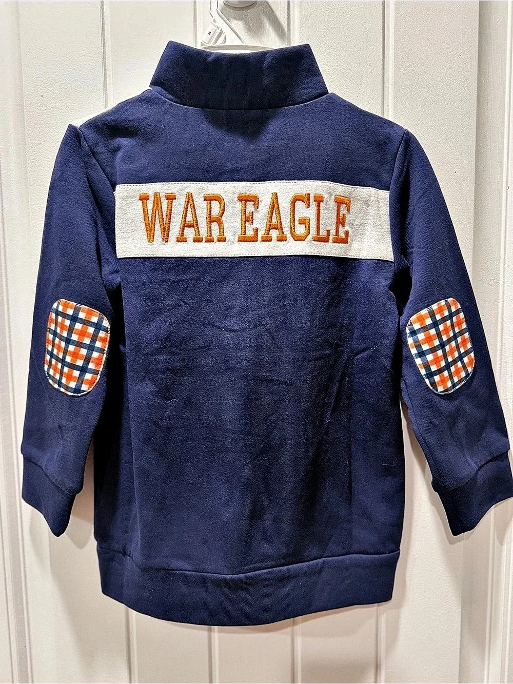 New w/o Tags Kids Quarter-Zip Auburn Pullover